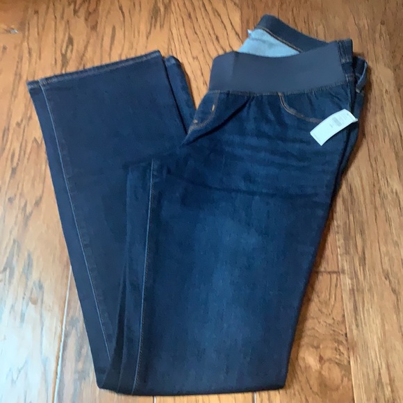 Maternity Front Low Panel Boot-Cut Jeans NWT - Picture 9 of 9